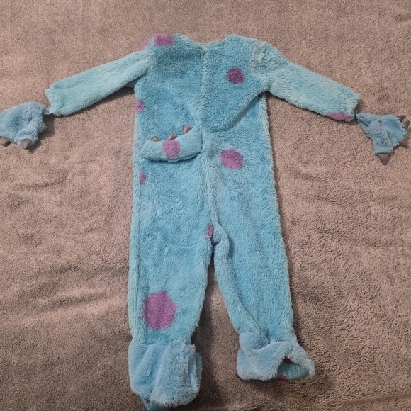 Disney Pixar Monsters Inc Sulley Licensed Costume 12-18 Months Halloween Cosplay - Picture 5 of 7